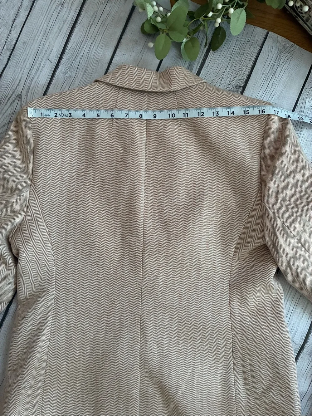 J. Crew Cotton Herringbone Blazer